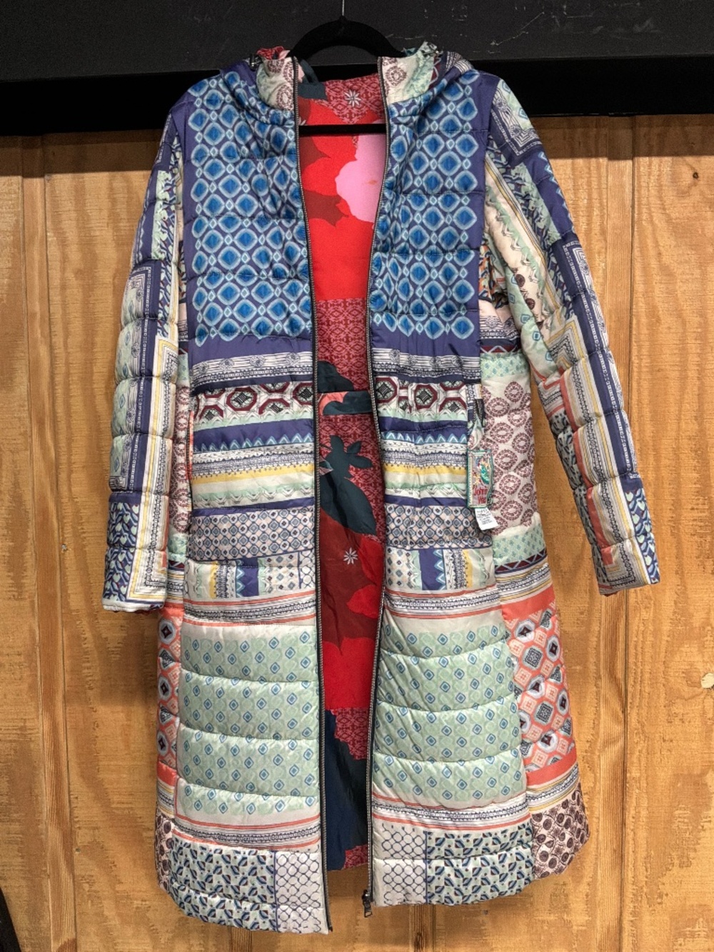 Reversible JOHNNY WAS long jacket